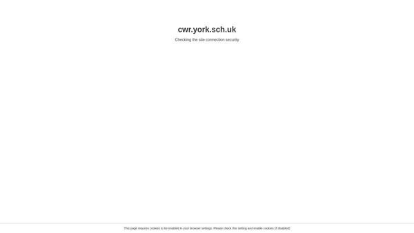 Screenshot of the Clifton With Rawcliffe Primary School Fund website