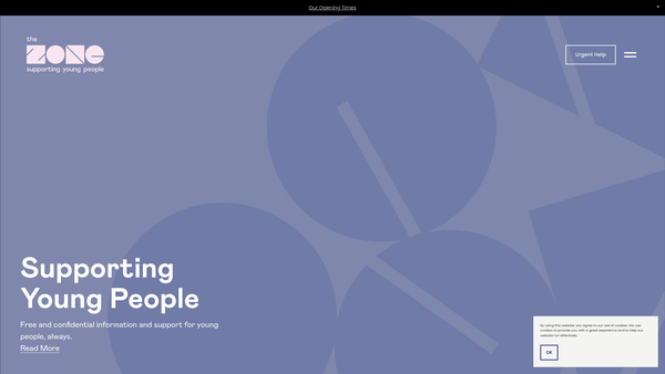 Screenshot of the Youth Enquiry Service (Plymouth) Limited website