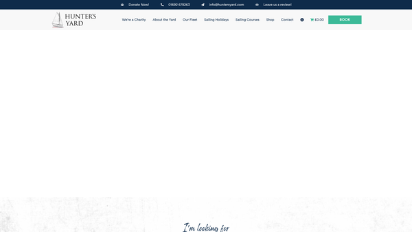 Screenshot of the The Norfolk Heritage Fleet Trust website