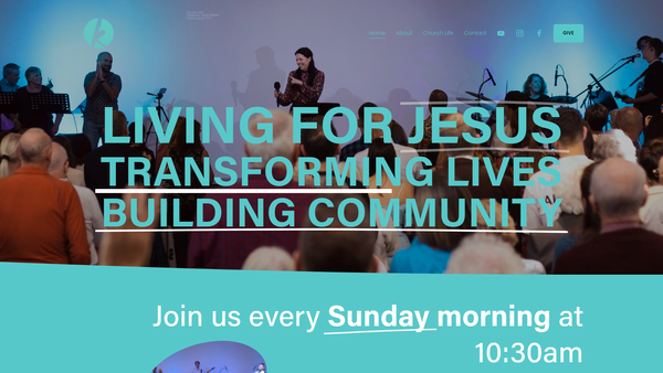 Screenshot of the The King's Way Church Centre website