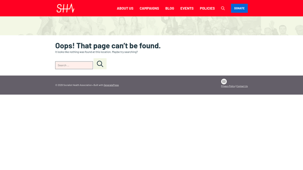 Screenshot of the The David Stark Murray Trust website
