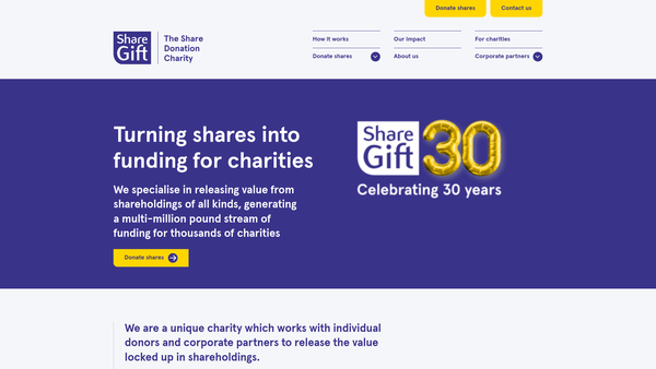 Screenshot of the The Orr Mackintosh Foundation Limited website