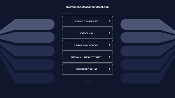 Screenshot of the Crofton Junior School Parent Teacher Association website