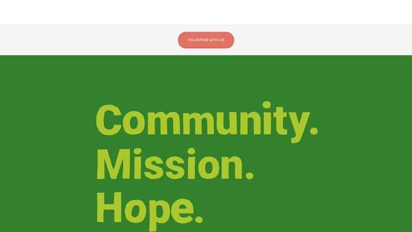 Screenshot of the Linden Church Trust website
