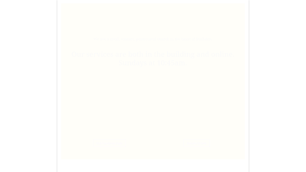 Screenshot of the Full Gospel Church website