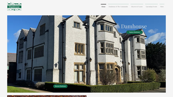 Screenshot of the Morts Astley Heritage Trust website