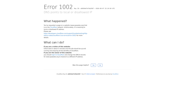 Screenshot of the Somali Progressive Association website