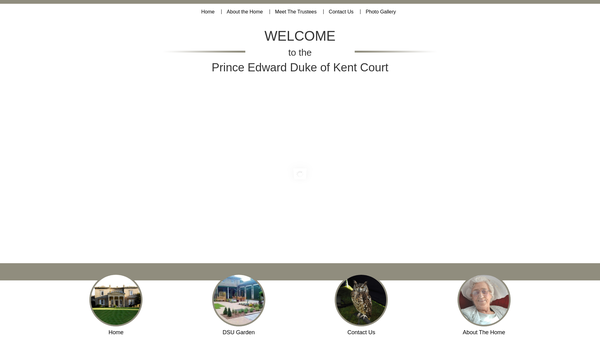 Screenshot of the Association Of Friends Of Prince Edward Duke Of Kent Court website