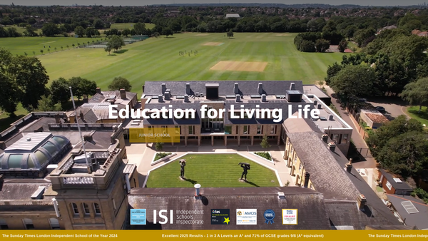 Screenshot of the Eltham College website