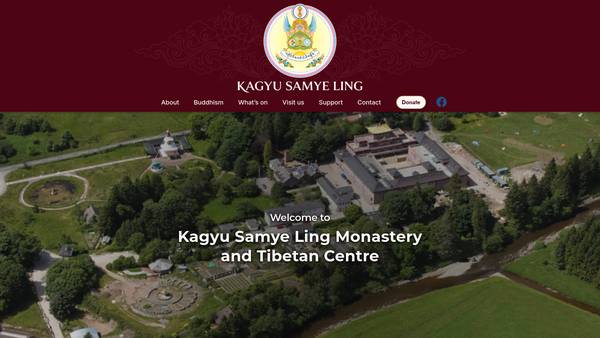 Screenshot of the Rokpa Trust website