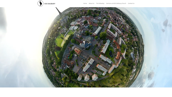 Screenshot of the Salisbury Assemblies Of God Church website