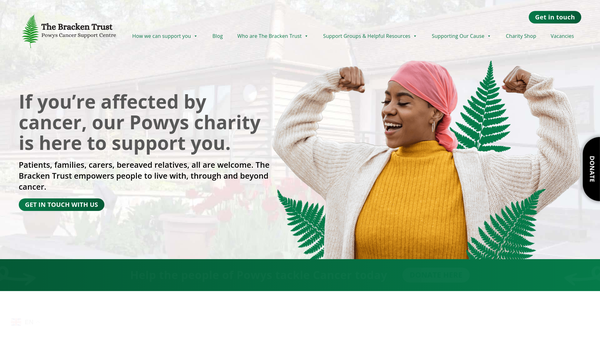 Screenshot of the Bracken Trust Limited website