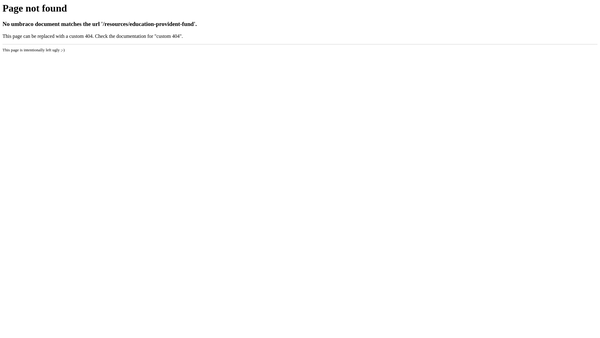 Screenshot of the Forest Industries Education And Provident Fund website