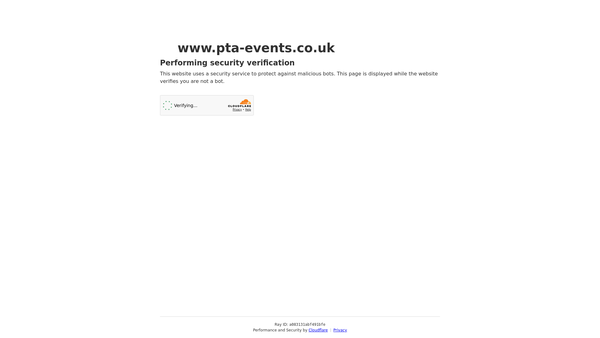 Screenshot of the Hutton All Saints School PTA website