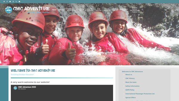Screenshot of the Cmc : Pensarn Harbour website