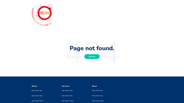 Screenshot of the The Move Partnership website
