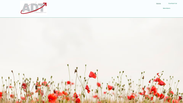 Screenshot of the The Army Dependants' Trust website