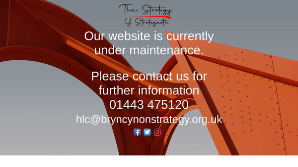 Screenshot of the Bryncynon Community Revival Strategy Ltd website