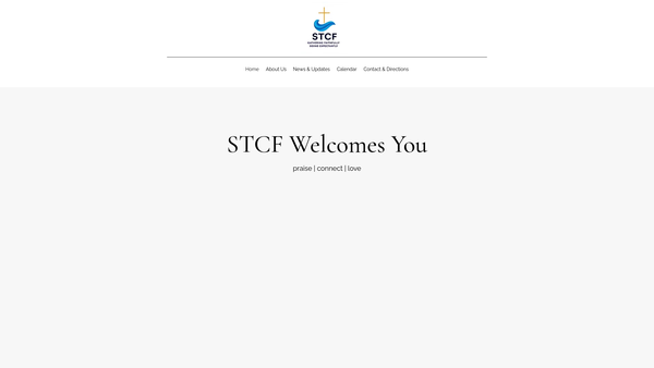 Screenshot of the South Tenerife Christian Fellowship Trust website