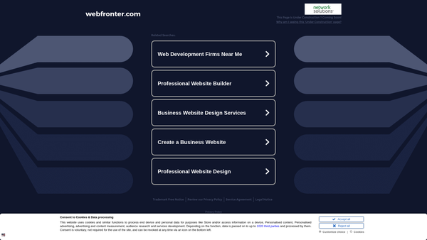 Screenshot of the Whitegrove Parents And Friends Association website