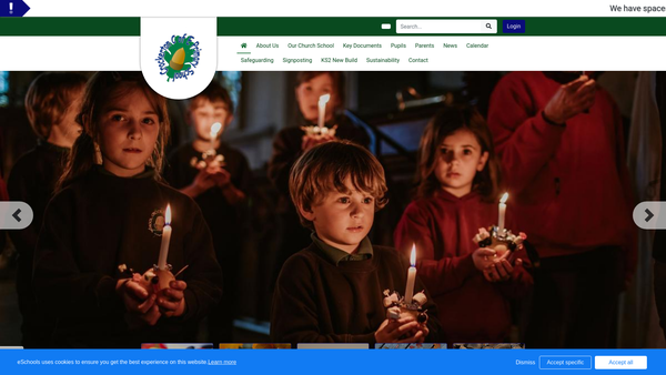 Screenshot of the Friends Of Crockerton School website