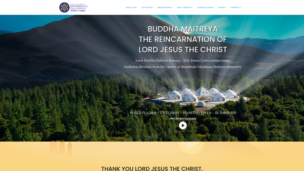 Screenshot of the The New Group Of World Servers Trust Fund website