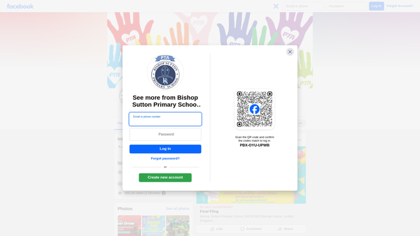 Screenshot of the Bishop Sutton School Society website