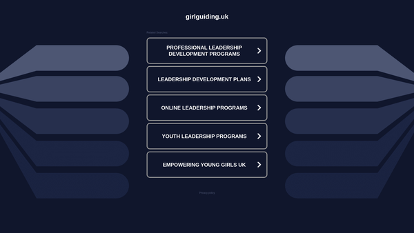 Screenshot of the Patcham District Guides website