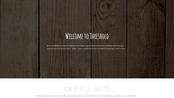 Screenshot of the Psalm 84 V.10 website