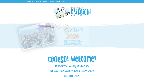 Screenshot of the Chc Evangelism Trust website