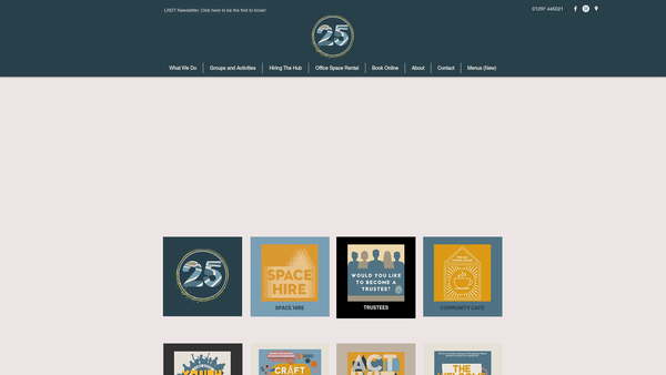 Screenshot of the Lyme Regis Development Trust website