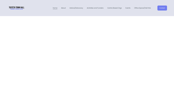 Screenshot of the Dingle Multi Agency Centre Limited website