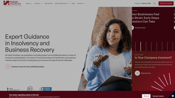 Screenshot of the The Disability Foundation Limited website