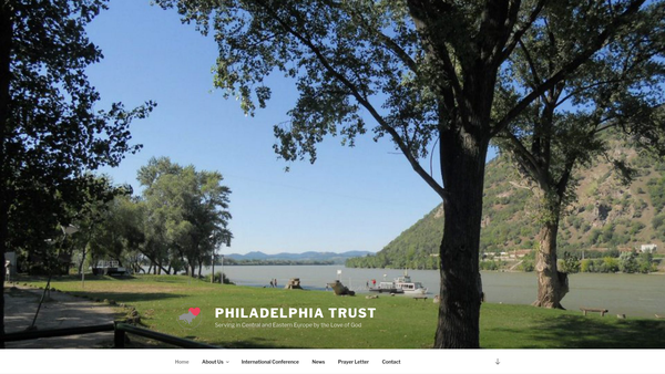 Screenshot of the The Philadelphia Trust In Eastern Europe website