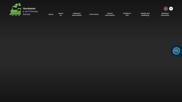 Screenshot of the District C.E. Primary (Merseyside) P.T.F.A website