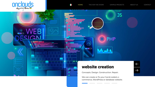 Screenshot of the The Dakhleh Trust website