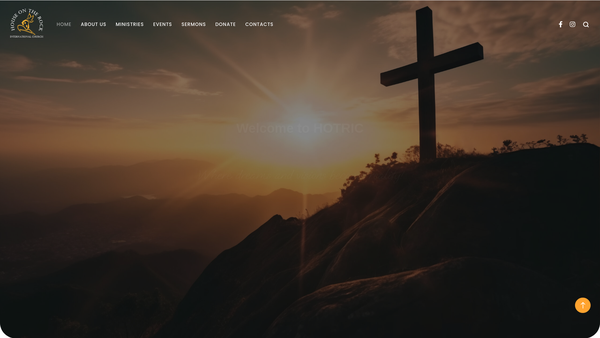 Screenshot of the House On The Rock International Church (Bermondsey) website