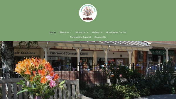 Screenshot of the North Taunton Partnership website