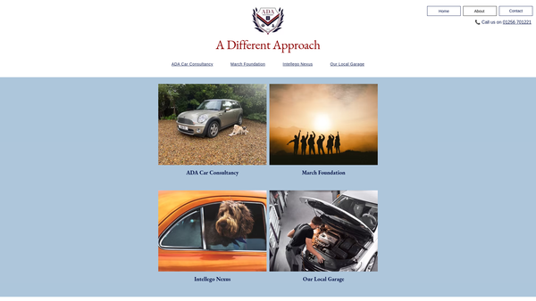 Screenshot of the March Foundation website