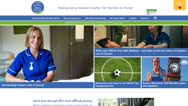 Screenshot of the Cedars Castle Hill website