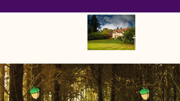 Screenshot of the Acorn Christian Foundation website