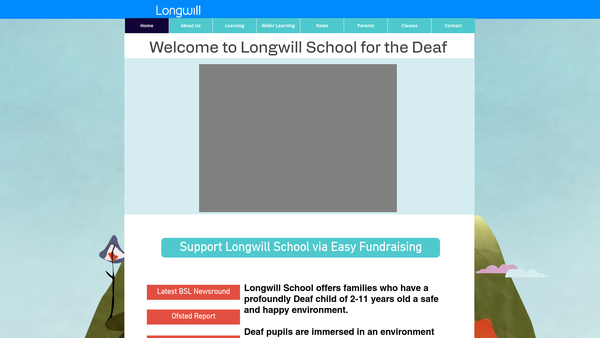 Screenshot of the Longwill Association website