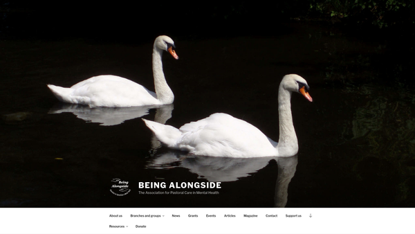 Screenshot of the The Association For Pastoral Care In Mental Health website