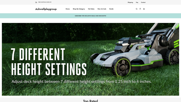Screenshot of the Ashwell Playgroup (Hertfordshire) website