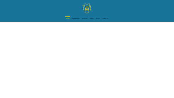 Screenshot of the Reeth Brass Band website