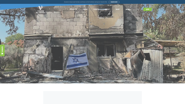 Screenshot of the The Joseph Storehouse Trust website