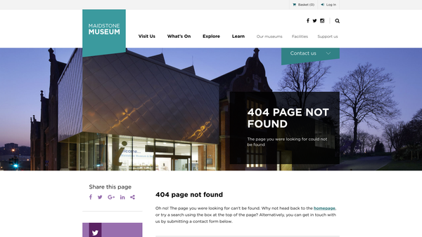 Screenshot of the The Queen's Own Royal West Kent Regiment Museum Trust website