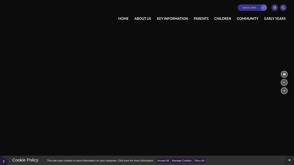 Screenshot of the Widmer End School Fund (Widmer End Community Combined School) website