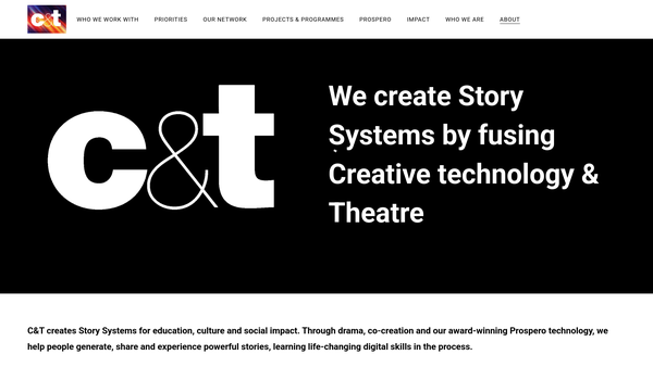 Screenshot of the Collar And Tie Limited website