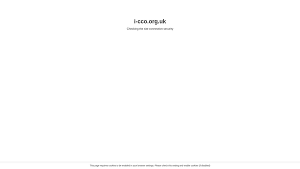 Screenshot of the In-Community Care For Orphans website